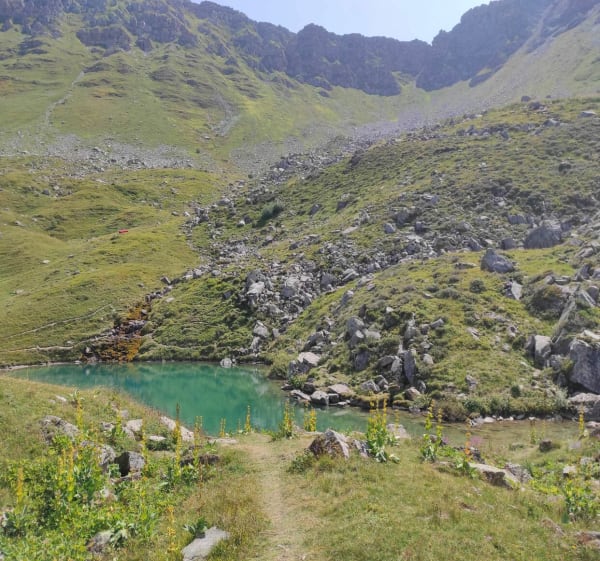Boucle lac bleu, lac blanc, Saint François Longchamp - Saint-François-Longchamp - 1