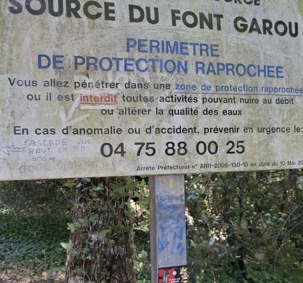 Balade du ruisseau et cascade de la Sompz - Lagorce - 1