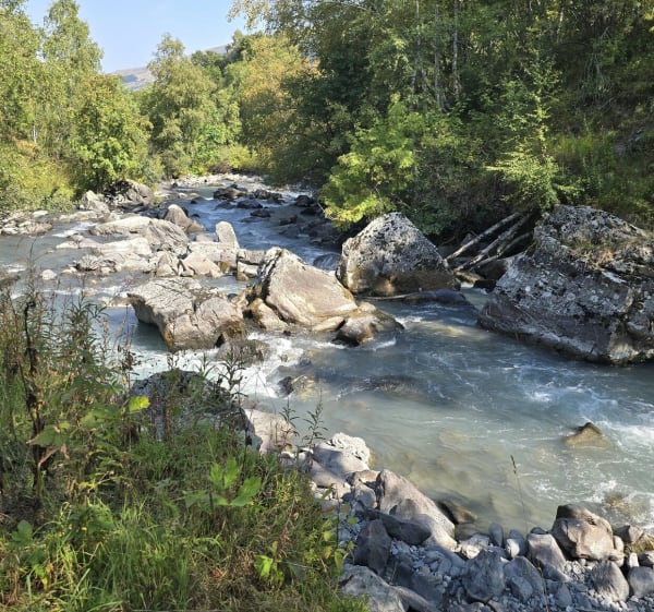 Boucle CGH et rivière autour des Ménuires - Virginie - 1