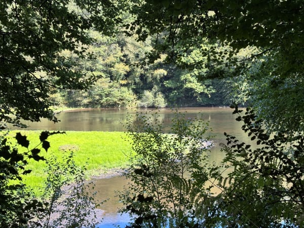 Étang de Ty Mat et barrage historique - VALÉRIE  - 1