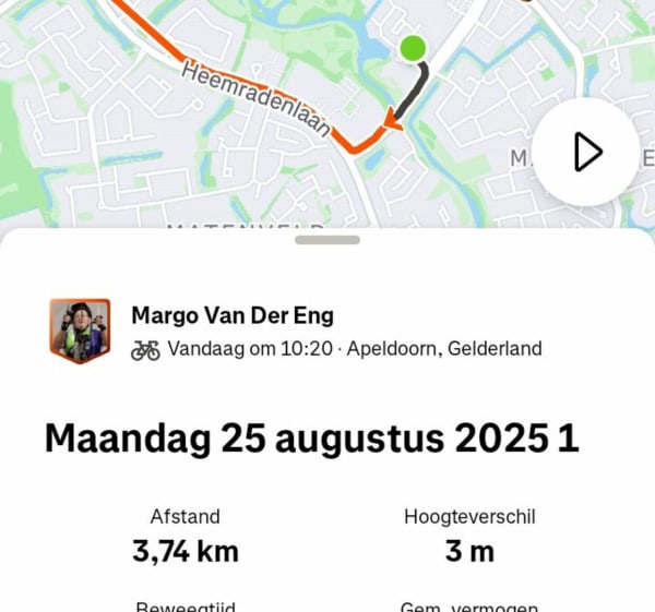 Maandag 25 augustus 2025 - Margo - 1