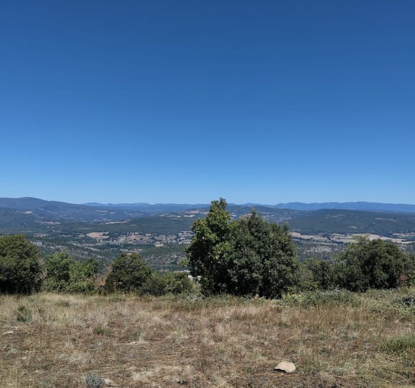 Le Roumagaou entre massif de l'étoile et mont Ventoux - Caroline - 1