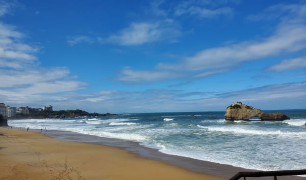 Petite ballade Bord de mer et baignade à Biarritz - François - 1