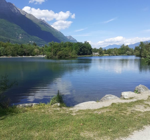Lac de Gresy sur Isère en A/R par la Belle Via - HERVE - 1