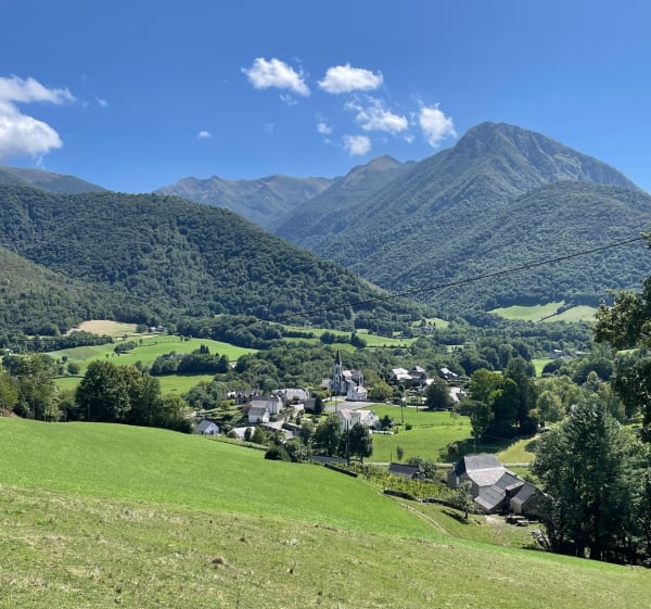Coteaux plaine de Nay à vélo - Montaut - 1