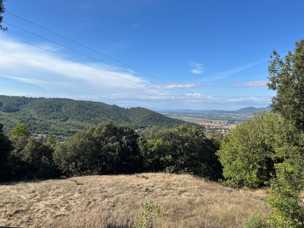 Marche le long du canal à Oraison et ruines médiévales - Rodolphe - 1