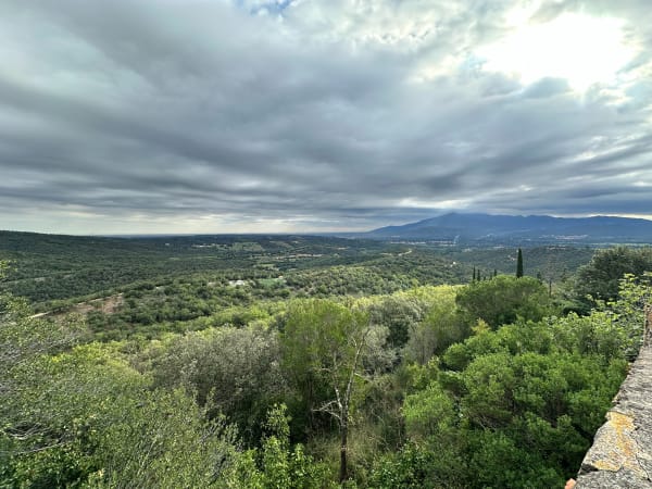 L'Ermitage de Sant Ferriol depuis Céret - Roland - 1
