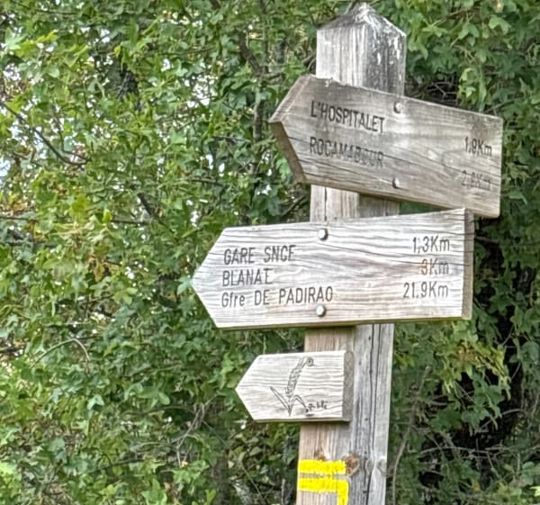 Chemin de Blanat vers Rocamadour - Rocamadour - 1