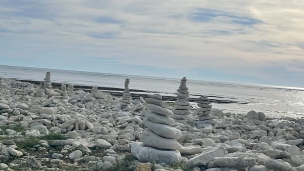 Saint-Denis d'Oléron, phare-ouest et moulins à vent - Jean Philippe - 1