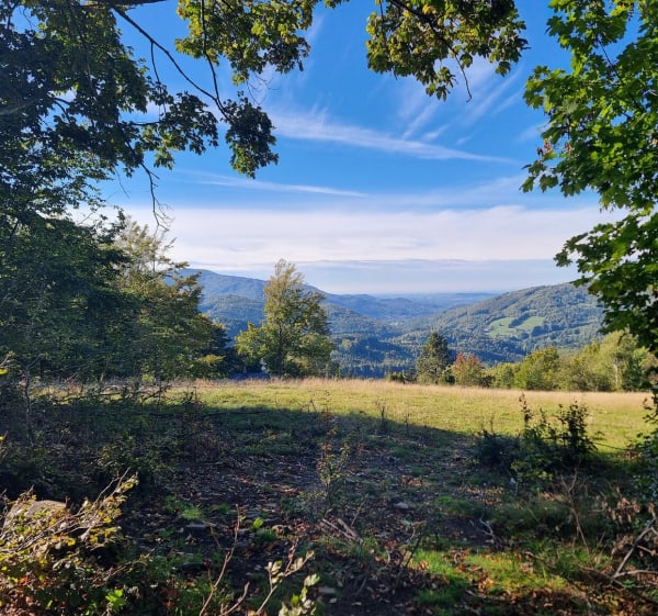 Beskid Śląski, Brenna, Trzy Kopce Wiślańskie. - R - 1