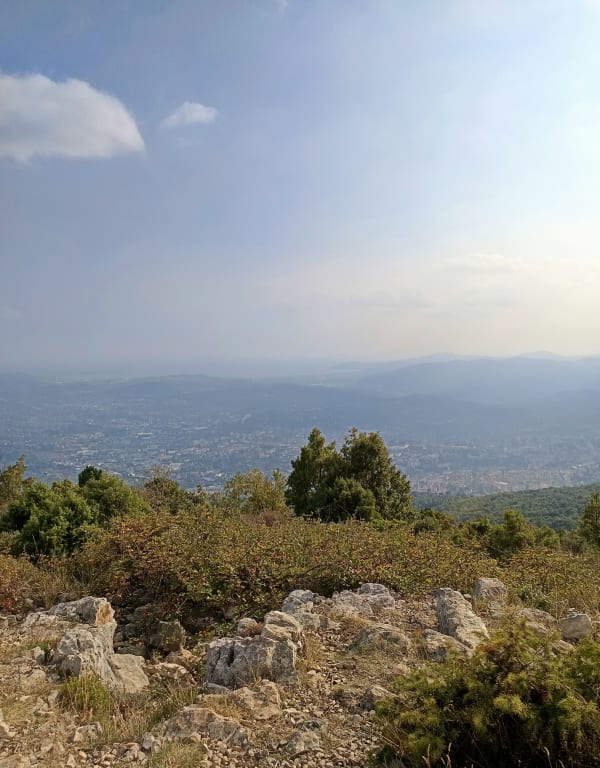 Het achterland van Grasse en een prachtig panorama - Kévin - 1