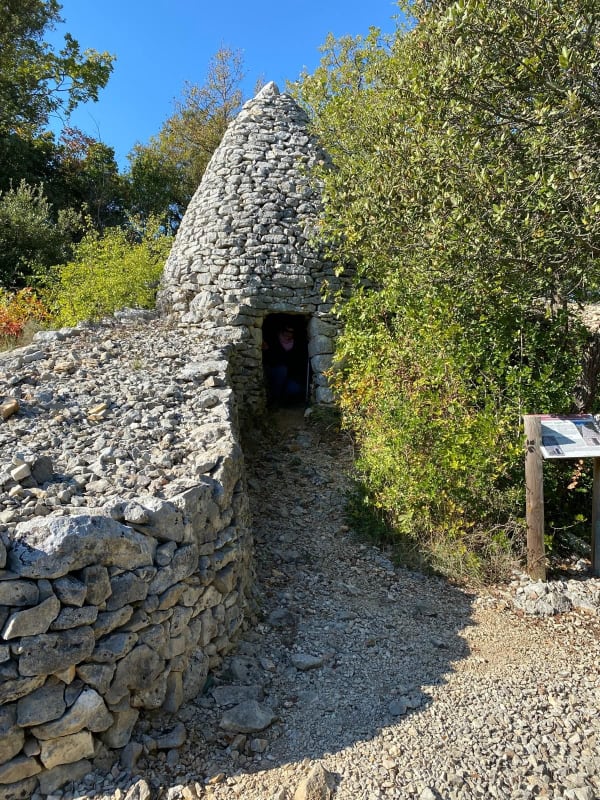 Sortie à Rochegude par la Grotte des Camisards et le bord de La Céze - FABIENNE - 1