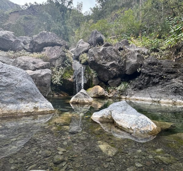 Roche Merveilleuse et bassin bleu - Fabien - 1