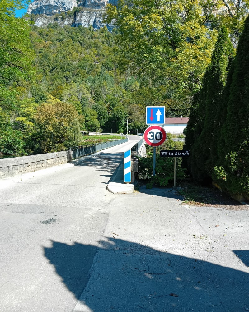 Sortie velo autour du Lac de Vouglans