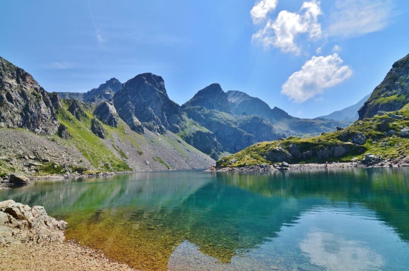 Le lac du Crozet en randonnée