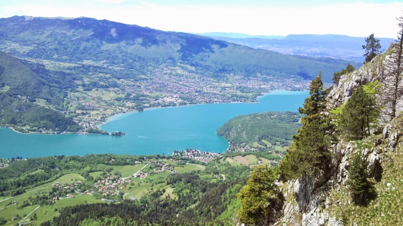 Le Lanfonnet et panorama sensationnel sur le lac d'Annecy - Talloires