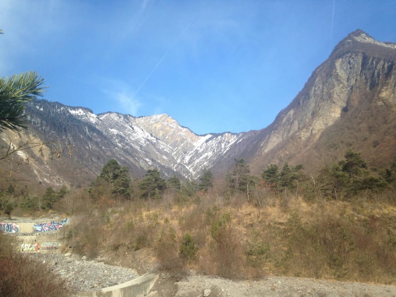 Vallon du Manival et caprices de dame nature - Saint-Ismier