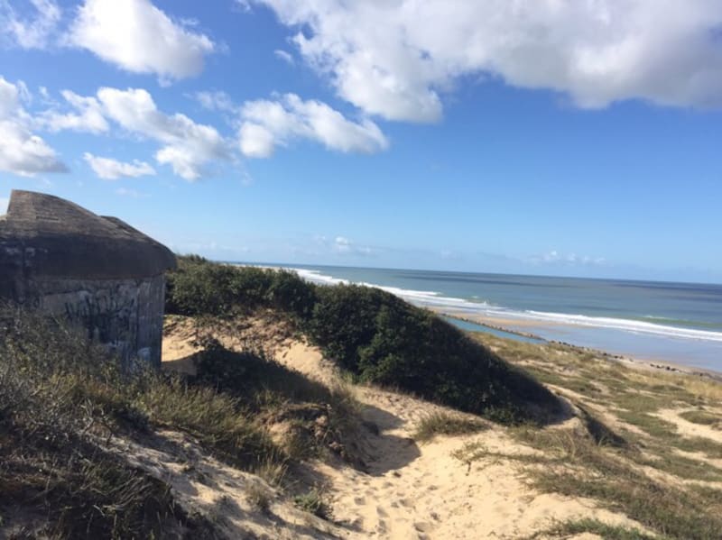 Soulac-sur-Mer et rando autour des bunkers, "rock around"! - Soulac-sur-Mer
