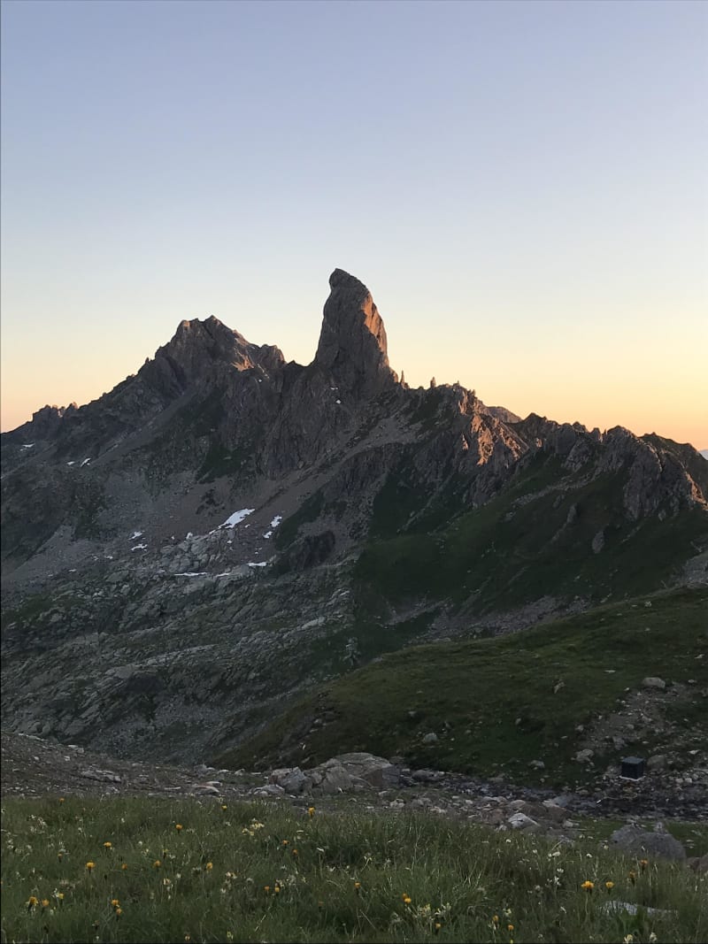 Doux crépuscule à la Pierra Menta et rencontres sauvages - Beaufort