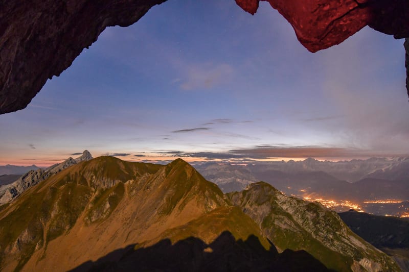 Cabane perchée au Trou de la Mouche et irrésistible panorama - La Clusaz