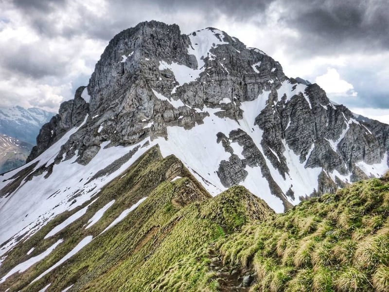 Pointe de Balafrasse et crête suspendue - Le Grand-Bornand