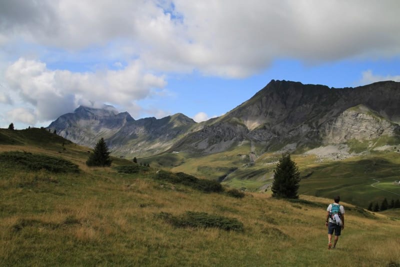Route de la soif et panoramas sur le Mont-Blanc - Chaucisse, Saint-Nicolas-la-Chapelle