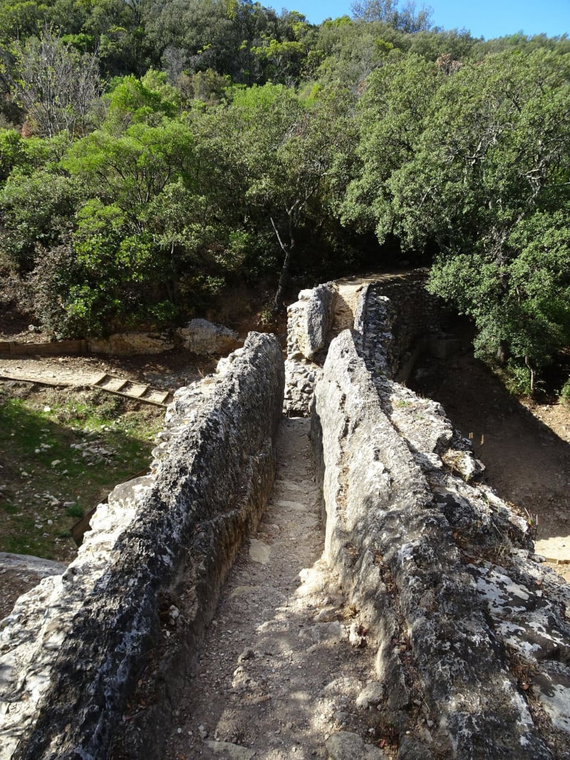Pont du Gard et vestiges romains le long du Gardon - Saint-Bonnet-du-Gard