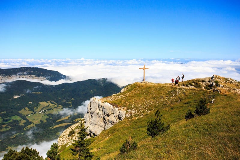 Croix du Granier et randonnée au-dessus des nuages - La Plagne, Entremont-le-Vieux