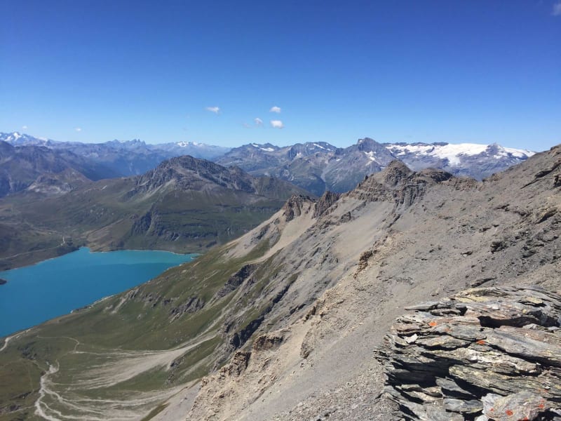 Pointe de Ronce entre vertige et panoramas majestueux - Lac du Mont-Cenis, Lanslebourg-Mont-Cenis
