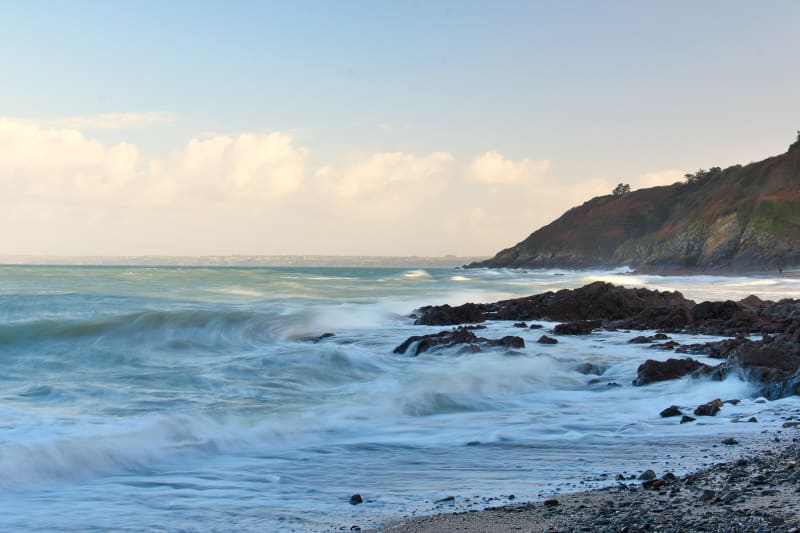 Bouffée d'embruns à la pointe du Roselier et bain d'oxygène - Plérin
