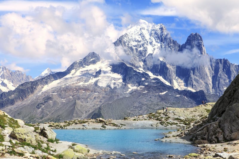 GR® et GRP®, Tour et Pays du Mont-Blanc par le Lac Blanc - Tré le Champ le Haut
