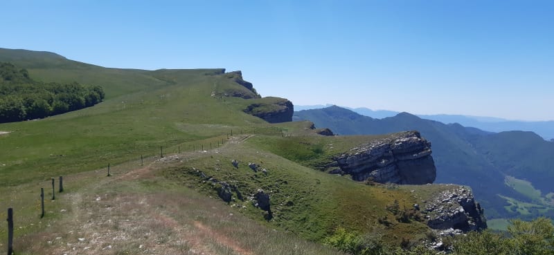Plateau d'Ambel, tête de la Dame et Scialet des Quatre Gorges - Omblèze