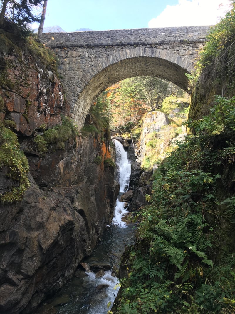Chemin des cascades de Cauterets et dépaysement total - Cauterets