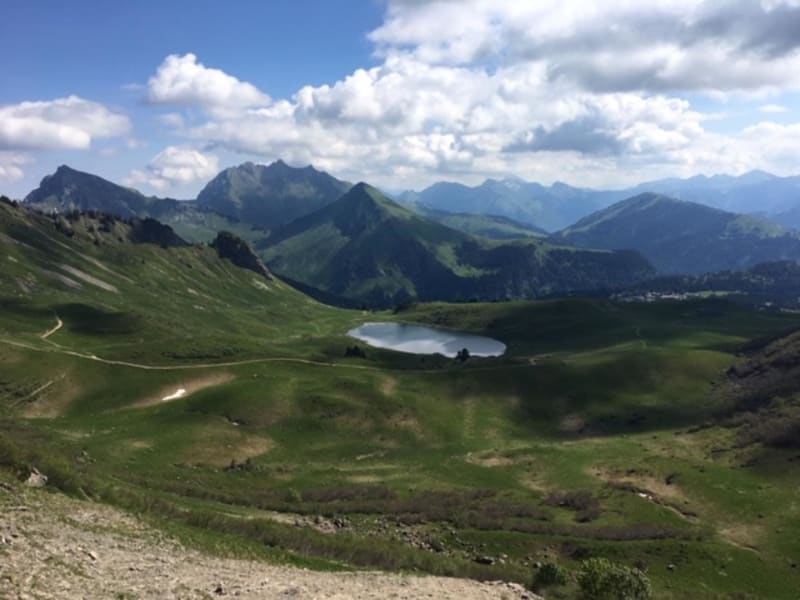 Pointe de Marcelly et crête suspendue - Le Praz de Lys