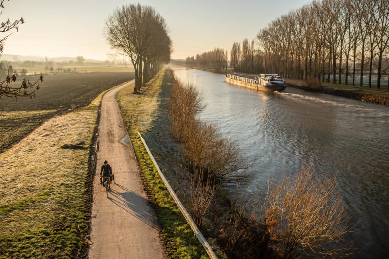 Charmante fietstocht door Lille door de kanalen - Lille