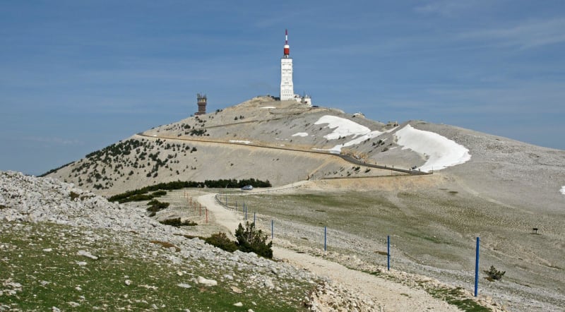 Ventoux per fiets via Malaucène en zijn legendarische tocht - Crestet