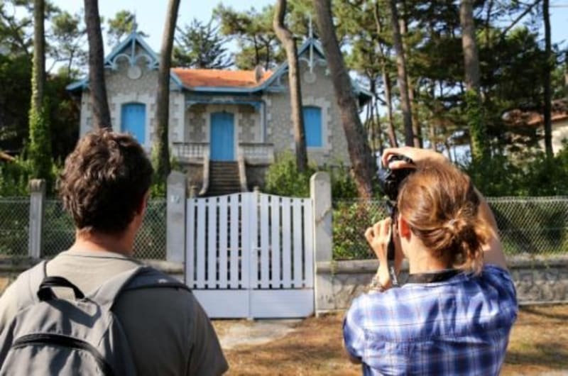 Circuit des villas canaulaises et voyage dans le temps - Lacanau-Océan