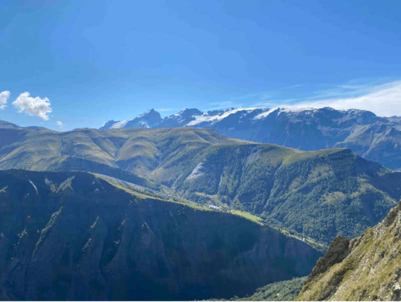 Col de Sarenne et vues époustouflantes par le GR 54 - La Carte d'Haute, La Garde