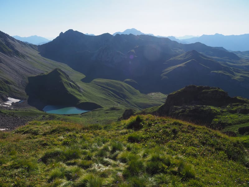 Lacs d'Amour et de Presset au contact des marmottes - Treicol, Beaufort