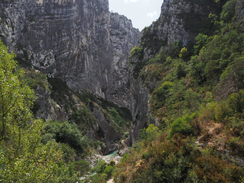 Gorges du Verdon et moment d'évasion le long du GR® 4 - Le Palud-sur-Verdon