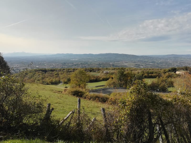 Route des Monts d'Or et balade depuis Neuville-sur-Saône - Neuville-sur-Saône