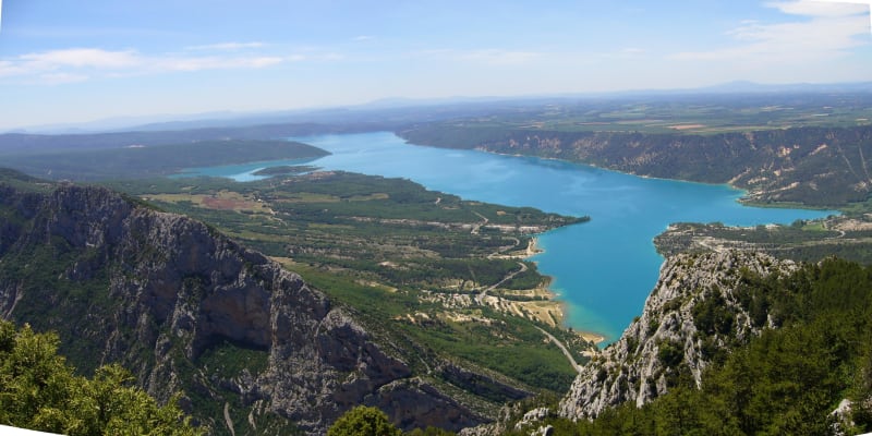 Crêtes de l'Ourbes et vues magnifiques dans le Verdon - Moustiers-Sainte-Marie