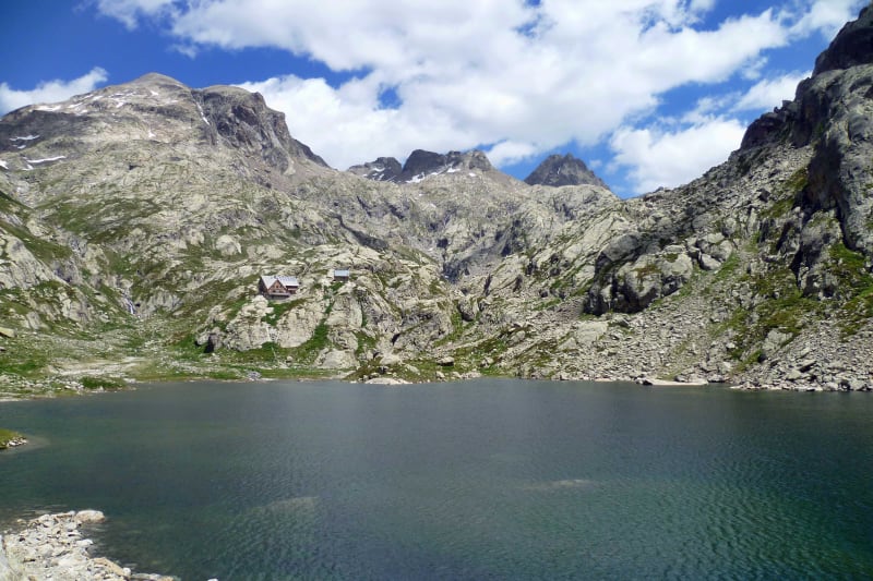 Lac Fous en Lac Long vanaf de Pont du Countet - Gargaia, Belvédère