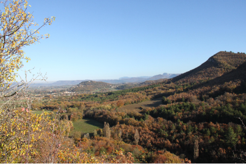 Sur les hauteurs de la Bégude-de-Marzens et bain de nature sauvage - La Bégude-de-Mazenc