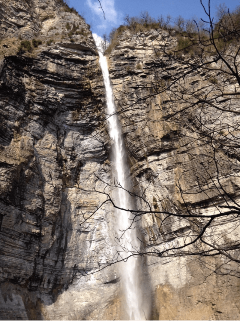 Château de Bayard et cascade de Craponoz - Bernin