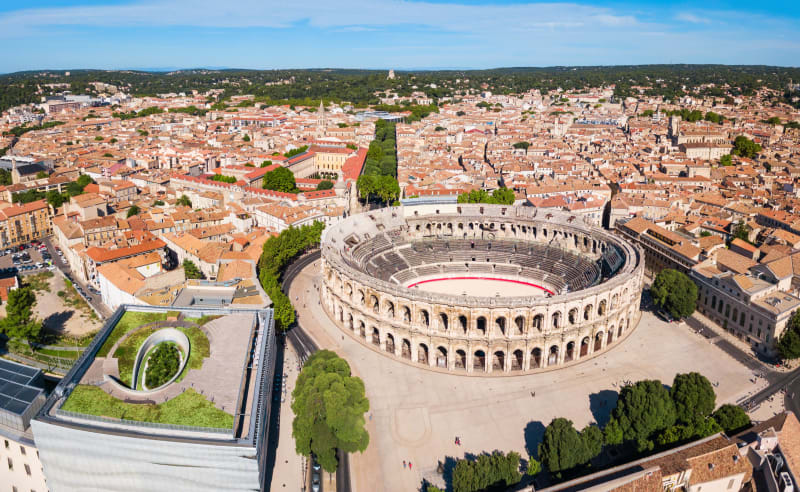 Nîmes et sacré bain de culture intense, par Jupiter - Nîmes