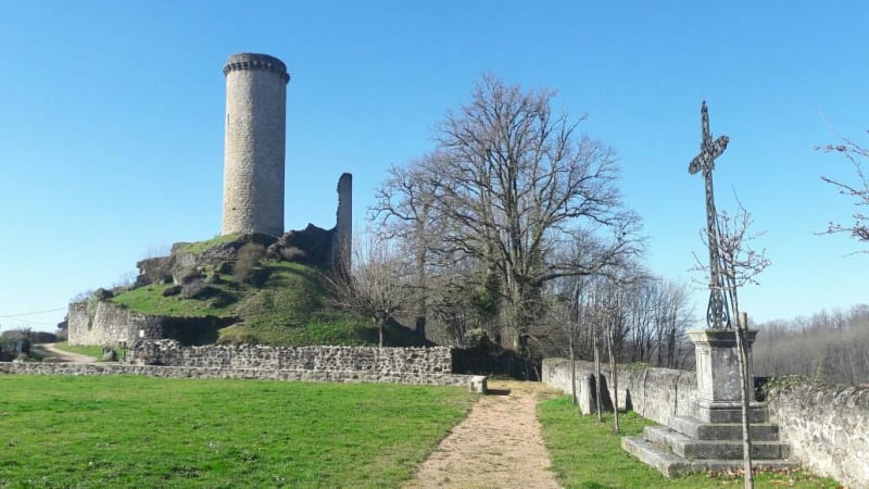 Château de Piėgut et farniente en Périgord - Piégut-Pluviers