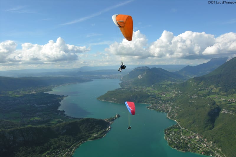 Boucle des Espagnoux et virée au lac de la Visitation - Annecy