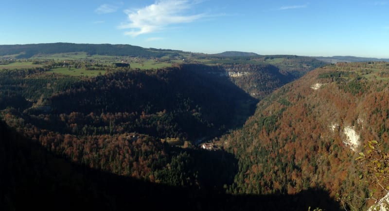 Cirque de Consolation et parcours d'équilibriste - Consolation-Maisonnette