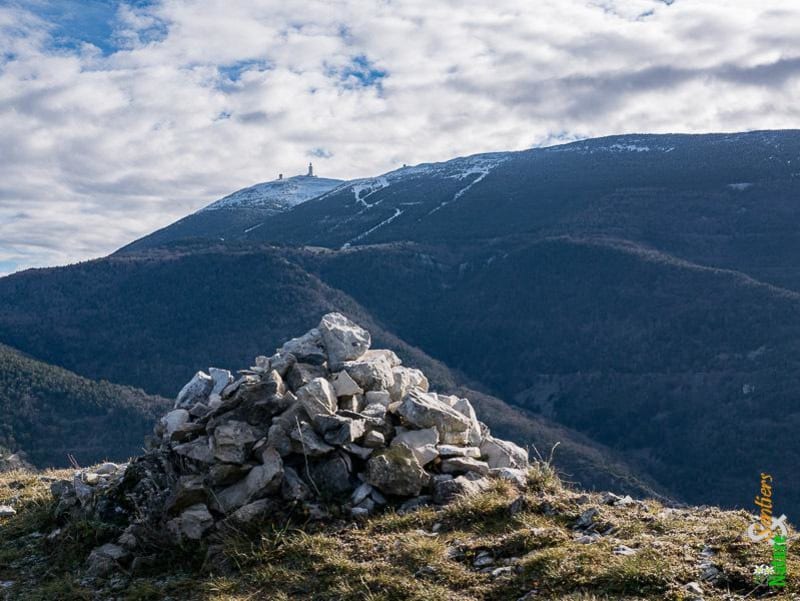 Traversée du Sommet de la Plate trail - Malaucène